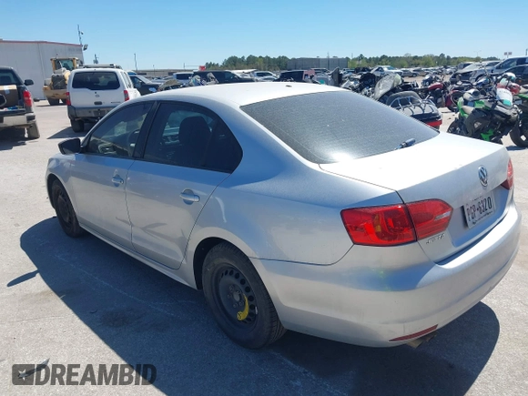2012 Volkswagen Jetta S with VIN 3VW2K7AJ6CM350492, listed as a IAAI auction lot 41736680 with 160,790 mi miles and . Bid and sale history available at DreamBid. Image 3.