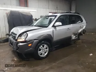 2006 Hyundai Tucson GLS with VIN KM8JN12D56U315191, listed as a Copart auction lot 46646905 with 176,566 mi miles and Salvage Title. Bid and sale history available at carsss.com. Image 1.