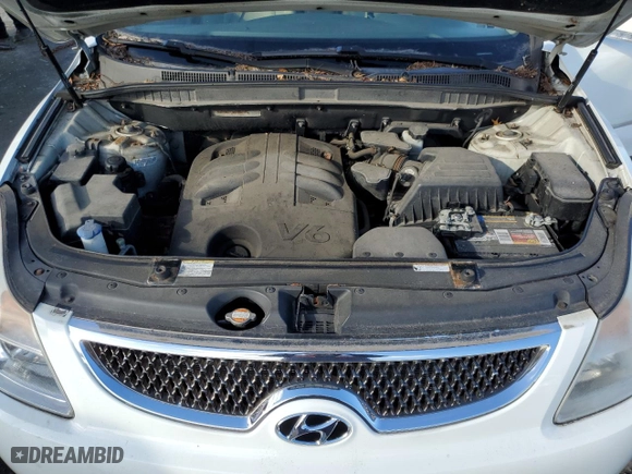2010 Hyundai Veracruz Limited with VIN KM8NUDCC3AU108349, listed as a Copart auction lot 50221585 with 190,540 mi miles and Clean Title. Bid and sale history available at carsss.com. Image 12.
