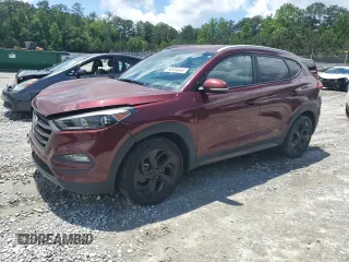 2016 Hyundai Tucson Limited z VIN KM8J33A25GU192544, wystawiony jako Copart lot #56599345 z przebiegiem 46 883 mil mil oraz Szkody całkowita. Historia ofert i sprzedaży dostępna na DreamBid. Obrazek 1.
