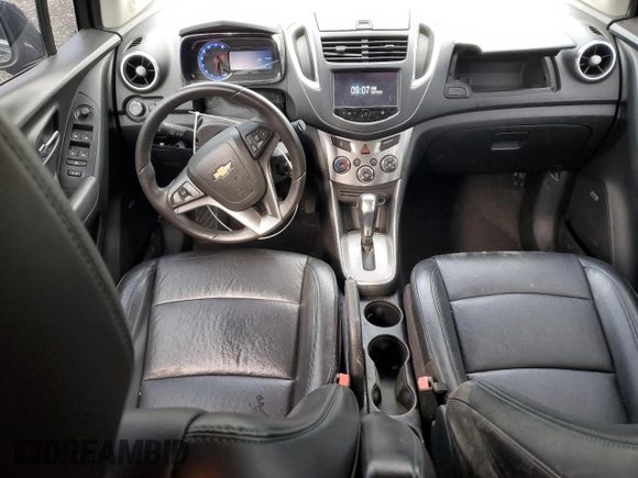 2016 Chevrolet Trax LTZ with VIN KL7CJRSB7GB649707, listed as a Copart auction lot 51951785 with 158,613 mi miles and Salvage Title. Bid and sale history available at carsss.com. Image 8.