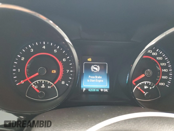2016 Chevrolet SS with VIN 6G3F15RW6GL210786, listed as a Copart auction lot 53407135 with 42,036 mi miles and Salvage title. Bid and sale history available at DreamBid. Image 9.
