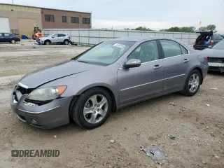 2005 Acura RL z VIN JH4KB16595C009988, wystawiony jako Copart lot #54700185 z przebiegiem 189 486 mil mil oraz Szkoda całkowita • Salvage title. Historia ofert i sprzedaży dostępna na DreamBid. Obrazek 1.