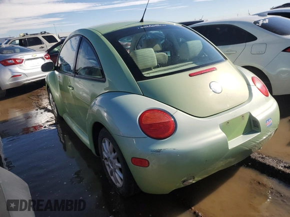 2005 Volkswagen New Beetle Coupe GLS with VIN 3VWCK31C05M417265, listed as a Copart auction lot 78313334 with 143,845 mi miles and Non Repairable. Bid and sale history available at carsss.com. Image 2.