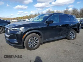 2024 Infiniti QX60 Pure с VIN 5N1DL1ES7RC357594, выставлен на аукционе Copart как лот 45306435 с пробегом 7 099 миль миль и Списание • Salvage title. История ставок и продаж доступна на DreamBid. Изображение 1.