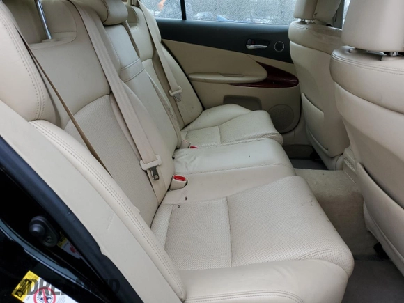 2010 Lexus GS 350 z VIN JTHCE1KS9A0025319, wystawiony jako Copart lot #48859995 z przebiegiem 112 164 mil mil oraz Szkoda całkowita • Salvage title. Historia ofert i sprzedaży dostępna na DreamBid. Obrazek 10.