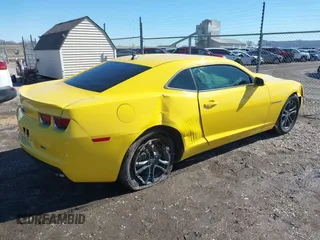 2013 Chevrolet Camaro LS with VIN 2G1FA1E33D9140807, listed as a IAAI auction lot 41740307 with 127,463 mi miles. Bid and sale history available at carsss.com. Image 4.