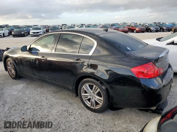 2015 Infiniti Q40 with VIN JN1CV6AP4FM503290, listed as a Copart auction lot 76377584 with 79,766 mi miles and Non Repairable. Bid and sale history available at carsss.com. Image 2.