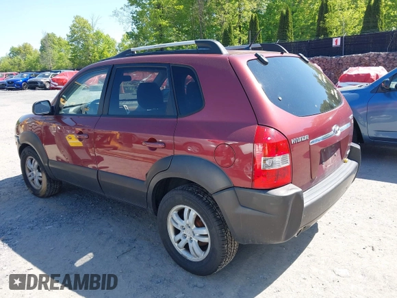 2006 Hyundai Tucson GLS with VIN KM8JN72D96U375610, listed as a IAAI auction lot 42252211 with 167,369 mi miles and . Bid and sale history available at DreamBid. Image 3.
