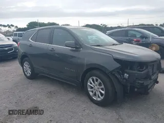 2020 Chevrolet Equinox LT with VIN 3GNAXKEV4LS513837, listed as a IAAI auction lot 41597309 with 46,266 mi miles. Bid and sale history available at carsss.com. Image 1.