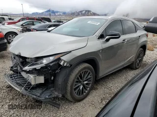 2022 Lexus RX with VIN 2T2SZMDA1NC362551, listed as a Copart auction lot 48558595 with 29,872 mi miles and Salvage Title. Bid and sale history available at carsss.com. Image 1.