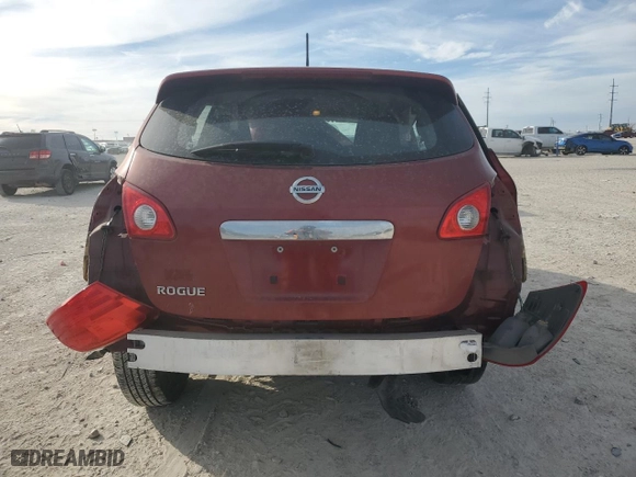 2013 Nissan Rogue S with VIN JN8AS5MT5DW550592, listed as a Copart auction lot 44449845 with 98,287 mi miles and Salvage Title. Bid and sale history available at carsss.com. Image 6.
