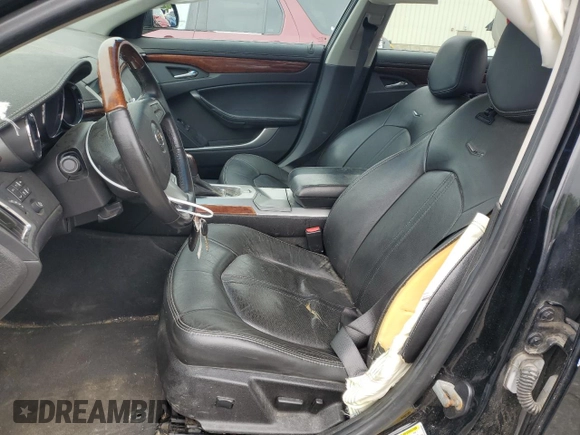 2012 Cadillac CTS Luxury with VIN 1G6DH5E53C0152521, listed as a Copart auction lot 58495385 with 112,559 mi miles and Clean title. Bid and sale history available at DreamBid. Image 7.