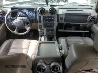 2003 Hummer H2 with VIN 5GRGN23U73H125110, listed as a Copart auction lot 75932244 with 0 mi miles and Salvage Title. Bid and sale history available at carsss.com. Image 8.
