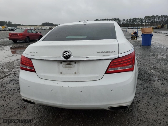 2016 Buick LaCrosse Leather with VIN 1G4GB5G33GF140441, listed as a Copart auction lot 44966115 with 207,913 mi miles and Salvage Title. Bid and sale history available at carsss.com. Image 6.