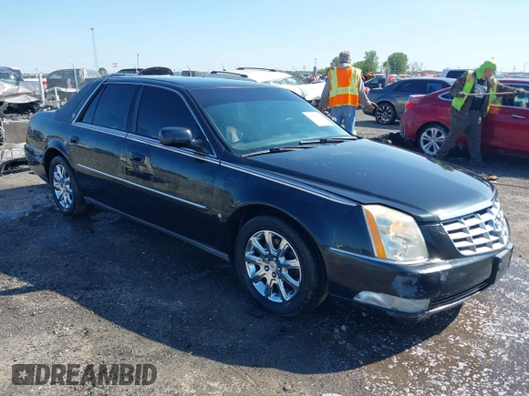 2008 Cadillac DTS 1SC with VIN 1G6KD57Y08U184384, listed as a IAAI auction lot 41974882 with 158,372 mi miles and . Bid and sale history available at carsss.com. Image 1.