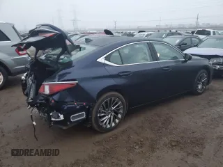 2024 Lexus ES 300h Luxury with VIN 58AEA1C11RU039414, listed as a Copart auction lot 86206254 with 5,009 mi miles and Salvage title. Bid and sale history available at DreamBid. Image 3.