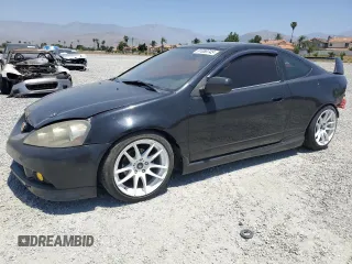 2006 Acura RSX with VIN JH4DC53846S021565, listed as a Copart auction lot 61088745 with 216,724 mi miles and Salvage title. Bid and sale history available at DreamBid. Image 1.