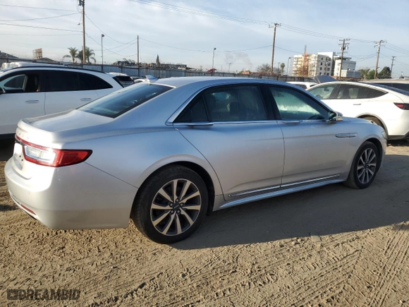2018 Lincoln Continental Livery with VIN 1LN6L9HK3J5603553, listed as a Copart auction lot 47291585 with 43,235 mi miles and Salvage Title. Bid and sale history available at carsss.com. Image 3.