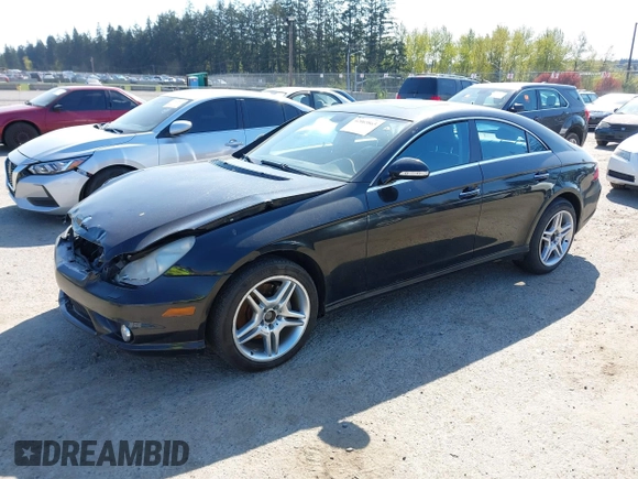 2006 Mercedes-Benz CLS-Class with VIN WDDDJ75X56A049779, listed as a IAAI auction lot 42065865 with 138,027 mi miles. Bid and sale history available at carsss.com. Image 2.