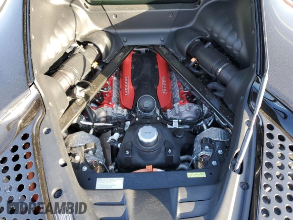 2022 Ferrari SF90 with VIN ZFF95NLA6N0276511, listed as a Copart auction lot 45742815 with Not provided miles and Salvage title. Bid and sale history available at DreamBid. Image 11.