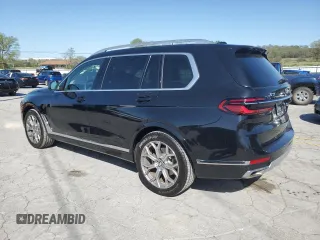 2024 BMW X7 xDrive40i with VIN 5UX23EM02R9V74498, listed as a Copart auction lot 52440245 with 9,613 mi miles and Salvage Title. Bid and sale history available at carsss.com. Image 2.