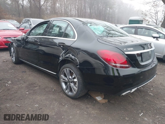 2019 Mercedes-Benz C 300 with VIN 55SWF8EB8KU291190, listed as a IAAI auction lot 41900184 with 48,541 mi miles and . Bid and sale history available at DreamBid. Image 3.