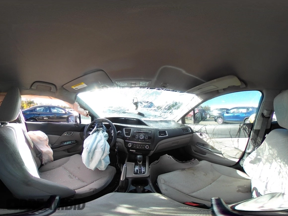 2014 Honda Civic Sedan LX with VIN 19XFB2F52EE019330, listed as a IAAI auction lot 40557827 with 169,656 mi miles. Bid and sale history available at carsss.com. Image 19.