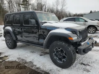2022 Jeep Wrangler Unlimited Rubicon with VIN 1C4JJXR64NW259788, listed as a Copart auction lot 83600134 with 29,954 mi miles and Clean title. Bid and sale history available at DreamBid. Image 4.