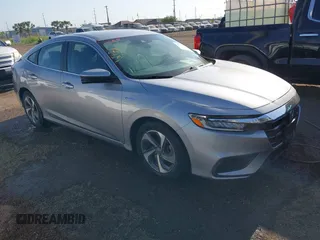 2019 Honda Insight EX with VIN 19XZE4F5XKE018227, listed as a IAAI auction lot 41994884 with Not Provided miles and . Bid and sale history available at carsss.com. Image 1.