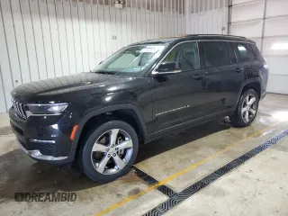 2021 Jeep Grand Cherokee Limited with VIN 1C4RJKBG3M8181001, listed as a Copart auction lot 50042865 with 60,668 mi miles and Salvage Title. Bid and sale history available at DreamBid. Image 1.