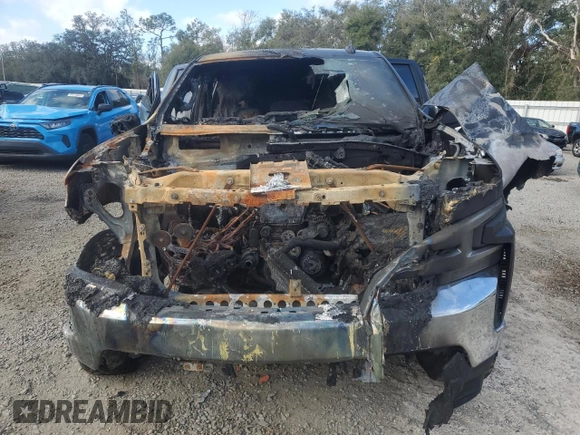 2019 Chevrolet Silverado 1500 LT with VIN 1GCRWCEK2KZ303653, listed as a Copart auction lot 81674324 with Not Provided miles and Non Repairable. Bid and sale history available at DreamBid. Image 5.