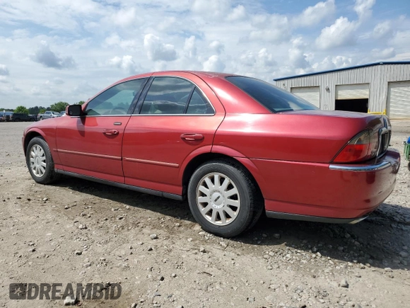 2005 Lincoln LS Luxury z VIN 1LNHM86S25Y651861, wystawiony jako Copart lot #54118585 z przebiegiem 186 107 mil mil oraz Szkoda całkowita • Salvage title. Historia ofert i sprzedaży dostępna na DreamBid. Obrazek 2.
