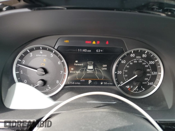 2024 Infiniti QX60 Pure with VIN 5N1DL1ESXRC345410, listed as a Copart auction lot 46546305 with 3,754 mi miles and Salvage title. Bid and sale history available at DreamBid. Image 9.
