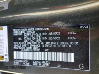 2024 Lexus GX 550 Luxury z VIN JTJVBCDX1R5009330, wystawiony jako Copart lot #74141324 z przebiegiem 3 202 mil mil oraz Szkoda całkowita • Salvage title. Historia ofert i sprzedaży dostępna na DreamBid. Obrazek 13.