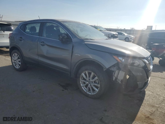 2021 Nissan Rogue Sport S with VIN JN1BJ1AW9MW424300, listed as a Copart auction lot 87739985 with NaN miles and Salvage Title. Bid and sale history available at carsss.com. Image 4.