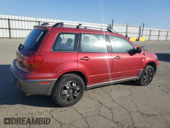 2004 Mitsubishi Outlander LS with VIN JA4LX31F94U030748, listed as a Copart auction lot 42667595 with 310,814 mi miles and Clean Title. Bid and sale history available at carsss.com. Image 3.