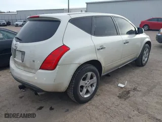 2005 Nissan Murano SE with VIN JN8AZ08T55W318942, listed as a IAAI auction lot 41743188 with 174,134 mi miles. Bid and sale history available at carsss.com. Image 4.