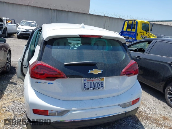 2020 Chevrolet Bolt EV LT with VIN 1G1FY6S03L4132176, listed as a IAAI auction lot 42211304 with 62,063 mi miles and . Bid and sale history available at DreamBid. Image 17.