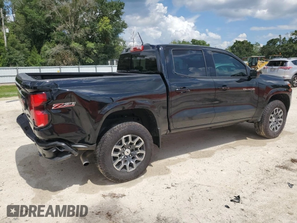 2024 Chevrolet Colorado 4WD Z71 with VIN 1GCPTDEKXR1225833, listed as a Copart auction lot 62007225 with 12,040 mi miles and Salvage title. Bid and sale history available at DreamBid. Image 3.
