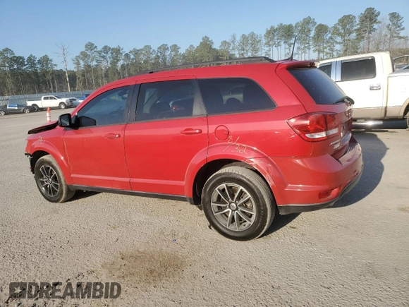 2019 Dodge Journey SE with VIN 3C4PDCBG8KT750637, listed as a Copart auction lot 46603645 with 92,274 mi miles and Salvage Title. Bid and sale history available at DreamBid. Image 2.