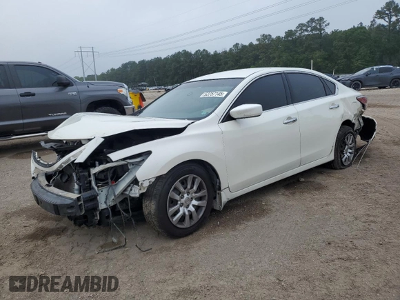 2015 Nissan Altima S with VIN 1N4AL3AP2FC420283, listed as a Copart auction lot 53757145 with 154,075 mi miles and Salvage Title. Bid and sale history available at carsss.com. Image 1.