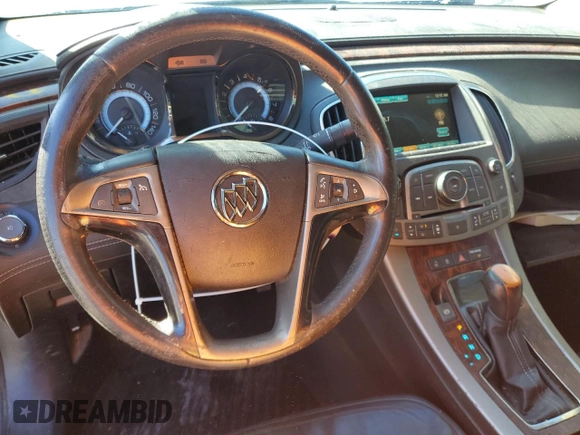 2012 Buick LaCrosse Leather with VIN 1G4GL5E35CF326590, listed as a Copart auction lot 87662695 with 0 mi miles and Salvage Title. Bid and sale history available at carsss.com. Image 12.