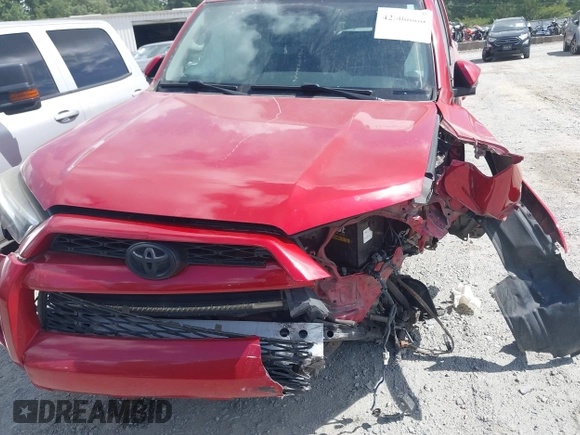 2015 Toyota 4Runner SR5 with VIN JTEZU5JR5F5088539, listed as a IAAI auction lot 42500686 with 183,215 mi miles and . Bid and sale history available at DreamBid. Image 6.