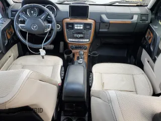 2015 Mercedes-Benz G-Class G 550 with VIN WDCYC3HF6FX241088, listed as a Copart auction lot 73836084 with 0 mi miles and Salvage Title. Bid and sale history available at carsss.com. Image 8.