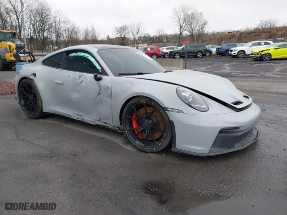 2022 Porsche 911 GT3 with VIN WP0AC2A90NS269115, listed as a IAAI auction lot 41069968 with 10,168 mi miles. Bid and sale history available at carsss.com. Image 1.