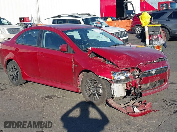2015 Mitsubishi Lancer SE with VIN JA32V2FW7FU024779, listed as a IAAI auction lot 40681839 with Not Provided miles. Bid and sale history available at carsss.com. Image 6.