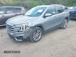 2023 GMC Terrain SLT z VIN 3GKALPEG1PL263433, wystawiony jako IAAI lot #41948189 z przebiegiem 49 072 mil mil oraz . Historia ofert i sprzedaży dostępna na DreamBid. Obrazek 17.