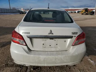 2017 Mitsubishi Mirage G4 SE with VIN ML32F4FJ1HHF11654, listed as a Copart auction lot 83892664 with 59,292 mi miles and Salvage Title. Bid and sale history available at carsss.com. Image 6.