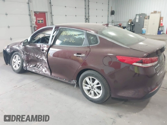 2016 Kia Optima LX z VIN 5XXGT4L38GG109351, wystawiony jako IAAI lot #42282193 z przebiegiem 75 076 mil mil oraz . Historia ofert i sprzedaży dostępna na DreamBid. Obrazek 3.